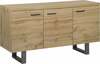 Kummut Beliani Timber 199855, 42 x 140 x 79 cm, hele puit