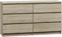 Kummut Top E Shop Malwa M6, 138 x 40 x 77 cm, tamme värvi