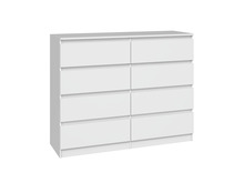 Kummut Top E Shop Malwa M8, 120 x 40 x 97 cm, valge