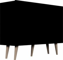Kummut Kocot Kids Toronto, 120 x 39.5 x 95.5 cm, must