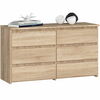 Kummut Akord CL100 6SZSZ, 100 x 35 x 57 cm, sonoma tamme/pruun