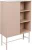 Kapp Home4you Sequence, 82 x 35 x 130 cm, kapuutsino/pruun