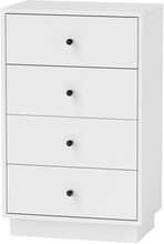 Kummut Homcom, 47 x 29 x 75 cm, valge