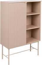 Kapp Home4you Sequence, 82 x 35 x 130 cm, kapuutsino/pruun