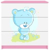 Kummut Kocot Kids Babydreams Teddybear, 41 x 80 x 80.5 cm, valge/roosa