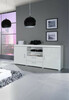 Kummut Halmar Samba REG5, 45 x 164 x 80 cm, valge