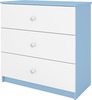 Kummut Kocot Kids Babydreams KOBDNIBWZ, 41 x 80 x 80.5 cm, sinine/valge