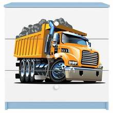 Kummut Kocot Kids Babydreams Truck, 41 x 80 x 80.5 cm, sinine/valge