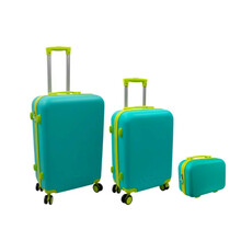 Komplekt kummutid OrdineTT, 3-osaline, 60L (42 x 25 x 64 cm) + 43L (36 x 23 x 56 cm) + 15L (24 x 17 x 33 cm), roheline
