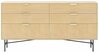 Kummut Home4You Bassel, 120 x 40 x 80 cm, pruun