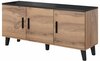 Kummut Cama Meble Lotta 150 3D, 45 x 150 x 69 cm, puit/pruun/must