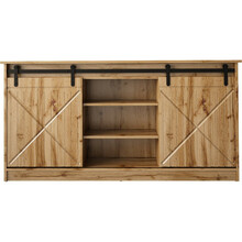 Kummut Cama Meble Granero, 160 x 80 x 35 cm, tamm wotan/pruun