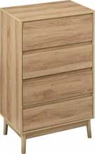 Kummut 5five Simply Smart Abana, 60 x 40 x 107,3 cm, pruunikas