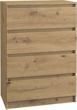 Kummut Top E Shop Malwa M4 Artisan, 70 x 40 x 97 cm, pruun