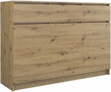 Kummut Top E Shop 3D3S Artisan, 120 x 40 x 97 cm, pruun