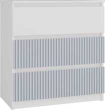 Kummut Top E Shop Malwa M3 Arteso, 40 x 70 x 75 cm, sinine/valge