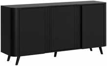 Kummut Cama Meble Volare, 151 x 39 x 75cm, must