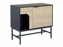 Kummut Signal Meble Mago K3, 40 x 80 x 75 cm, pruun/must