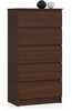 Kummut Akord K60, 40 x 60 x 121 cm, pruun