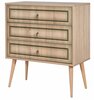 Kummut Kalune Design Trio 421, 40 x 80 x 90 cm, tamm/beež