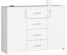 Kummut Akord K45, 35 x 110 x 80 cm, valge