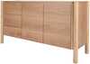 Kummut Home4you Gardenia, 143 x 43 x 80,5 cm, tamme värvi