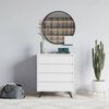 Kummut Kalune Design Suvera 811MDD3435, 40 x 70 x 86 cm, valge