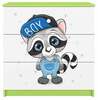 Kummut Kocot Kids Babydreams Raccoon, 41 x 80 x 80.5 cm, valge/roheline