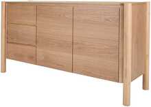 Kummut Home4you Gardenia, 143 x 43 x 80,5 cm, tamme värvi