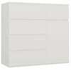 Kummut Top E Shop Malwa 1D5S, 40 x 100 x 93 cm, valge