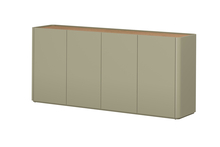 Kummut Bogart Elivo, 4 ust, Eucalyptus / Baltic Dune Oak, roheline