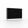 Kummut Adrk Furniture Tili 3D 3S, must
