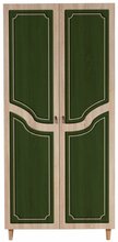 Riidekapp Kalune Design Stil 623, 90 x 52 x 192 cm, sonoma tamm/roheline