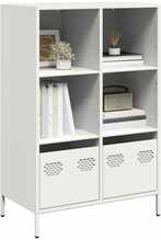 Kummut, 68 x 39 x 103,5 cm, teras, valge