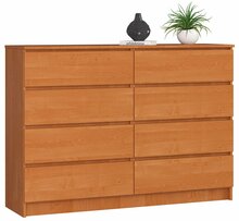 Kummut Akord K140, 40 x 138 x 99 cm, 8 sahtliga, pruun
