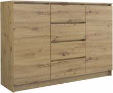 Kummut Top E Shop 2D4S Artisan, 120 x 40 x 97 cm, pruun
