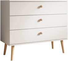 Kummut ADRK Beni, 100 x 41 x 85 cm, valge