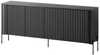 Kummut Cama Meble VERA 471007, 190 x 40 x 80 cm, must matt