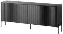 Kummut Cama Meble VERA 471007, 190 x 40 x 80 cm, must matt