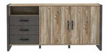 Kummut Forte Note NTEK331-C473, 43 x 190 x 93 cm, pruun/hall