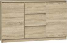 Kummut Top E Shop 2D3S, 120 x 30 x 75 cm, tamme värvi
