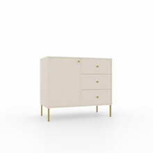 Kummut Adrk Furniture Tili 1D 3S, beež