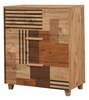 Kummut Kalune Design Leva Gravis Colorblock, pruun, 43 x 80 x 95 cm