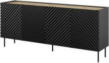 Kummut Cama Meble Onda, 200 x 45 x 85 cm, must