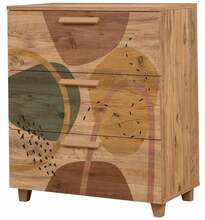Kummut Kalune Design Leva Gravis Form, 43 x 80 x 95 cm, pruun