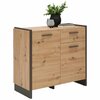 Kummut Forte Flash OSTK221-C822, 97.1 x 41 x 86.1 cm, pruun/must