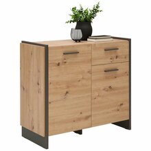 Kummut Forte Flash OSTK221-C822, 97.1 x 41 x 86.1 cm, pruun/must