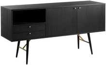 Kummut Home4you Luxembourg 45042, 150 x 40 x 80 cm, must