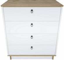 Kummut Kalune Design Sahra 875ZNA4564, 72 x 42 x 83.1 cm, tamm/valge