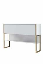 Konsool Hanah Home Luxe, 120 x 80 x 30 cm, valge